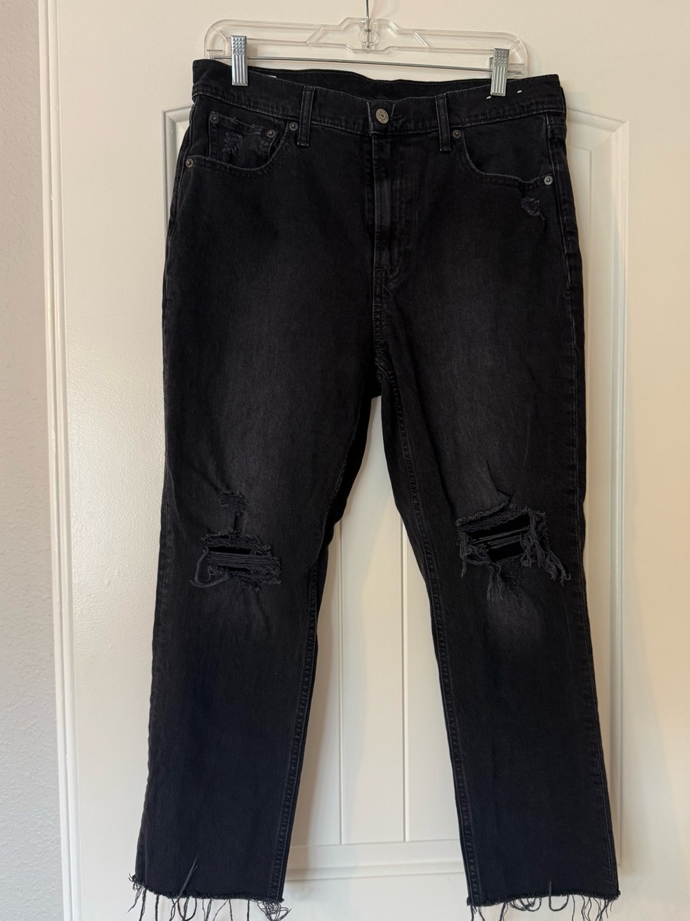 Gap Cheeky Straight High Rise Jeans - 12 Short